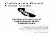 California Retail Food Code - Merced County, California