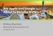 Are Apple and Google About to Become MVNOs?