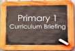 Primary 1 - Ministry of Education