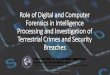 Role of Digital and Computer Forensics in Intelligence 