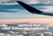 A fare price for net zero aviation?