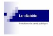 diabete JC 9mars2013 - Université de Tours