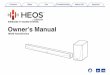 HEOS HomeCinema Owner Manual - Clare Controls