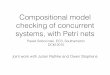 Compositional model checking of concurrent systems, with 
