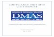 COMPLIANCE UNIT SITE VISIT REPORT - dmas.virginia.gov