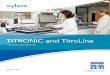 TITRONIC and TitroLine