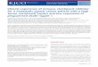 Clinical experience of immune checkpoint inhibitor for a 