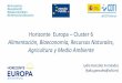 Horizonte Europa – Cluster 6 Alimentación, Bioeconomía 