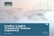 India Light Vehicle Sales Update - LMC AUTOMOTIVE