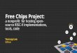 20161128 Free Chips Project - RISC-V