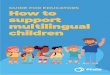 Guide for educators how to support multilingual children