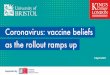 Coronavirus: vaccine beliefs as the rollout ramps up