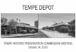 TEMPE DEPOT - Tempe, Arizona