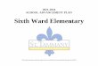 2021-2024 SCHOOL ADVANCEMENT PLAN Sixth Ward Elementary