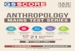 ANTHROPOLOGY TEST SERIES 2022 B4