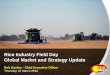 Rice Industry Field Day Global Market and Strategy Update