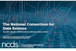 The National Consortium for Data Science