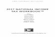 2017 NATIONAL INCOME TAX WORKBOOK™