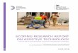 Scoping research Report on assistive technology