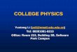 COLLEGE PHYSICS - Shandong University