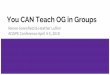 You CAN Teach OG in Groups - Academy of Orton-Gillingham 