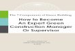 Construction Manager Or Supervisor The 7 Components of 