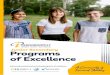 Junior Secondary Programs of Excellence