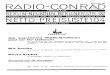 Conrad Katalog 1936 Reprint 1981 - Radio Museum