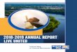 2018-2019 ANNUAL REPORT LIVE UNITED