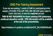 CME Pre-Training Assessment - NDSU