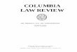 COLUMBIA LAW REVIEW - PEGC