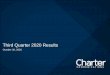 Third Quarter 2020 Results - Charter Communications Inc