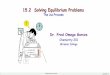 15.2 Solving Equilibrium Problems
