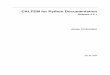CALFEM for Python Documentation