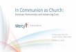 In Communion as Church - Advancing Humanae Vitae, October 
