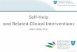 Self-Help and Related Clinical Interventions