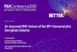 SESSION ID: CRYP-T08 An Improved RNS Variant of the BFV 
