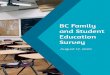 BC Family and Student Education Survey Report