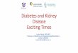 Diabetes and Kidney Disease Exciting Times