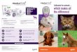VETERINARY BLOOD GLUCOSE METER Calibrated for animals 