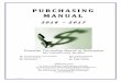 FTS PURCHASING MANUAL