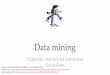 Data mining - Otago