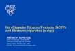 Non Cigarette Tobacco Products (NCTP) and Electronic 