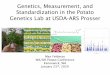 Genetics, Measurement, and Standardization in the Potato 