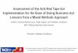 Assessment of the Anti-Red Tape Act Implementation for the 