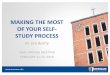 Making the Most of Your Self-Study Process ABHE 2018