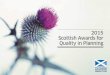 2015 Scottish Awards for Quality in Planning
