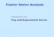 Fourier Series Analysis