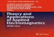 Editors Theory and Applications of Applied Electromagnetics