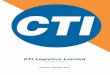 ANNUAL REPORT 2012 - CTI Logistics